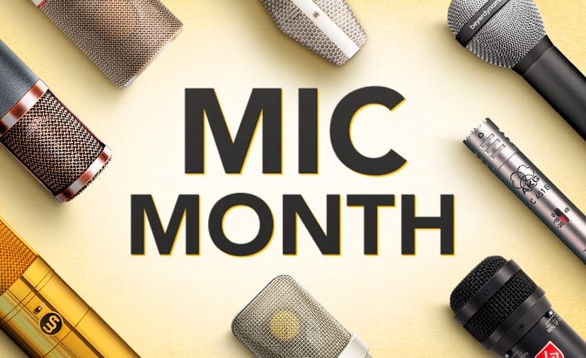 Mic Month. Capture savings of up to 40% off, special financing and more. Shop Now