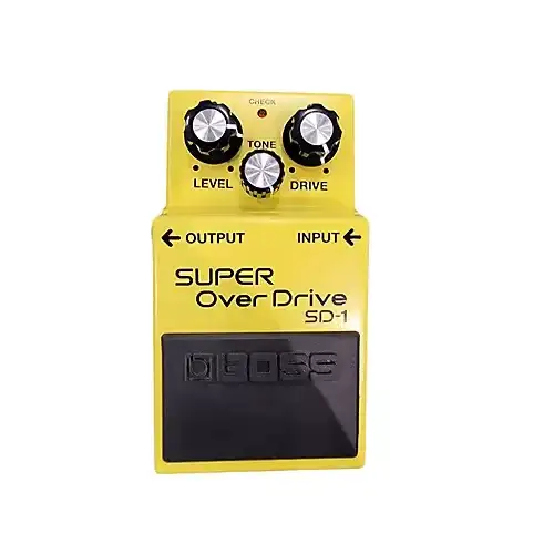 Used BOSS SD1 Super Overdrive Effect Pedal