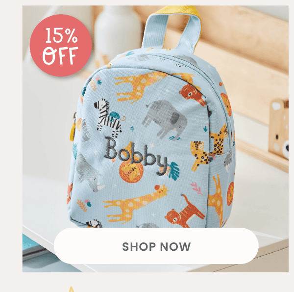 Personalised Safari Tiny Backpack