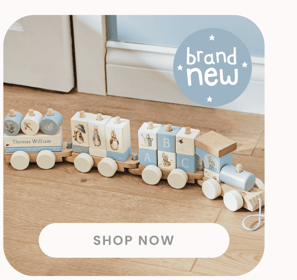 Personalised Peter Rabbit Pull-Along Train