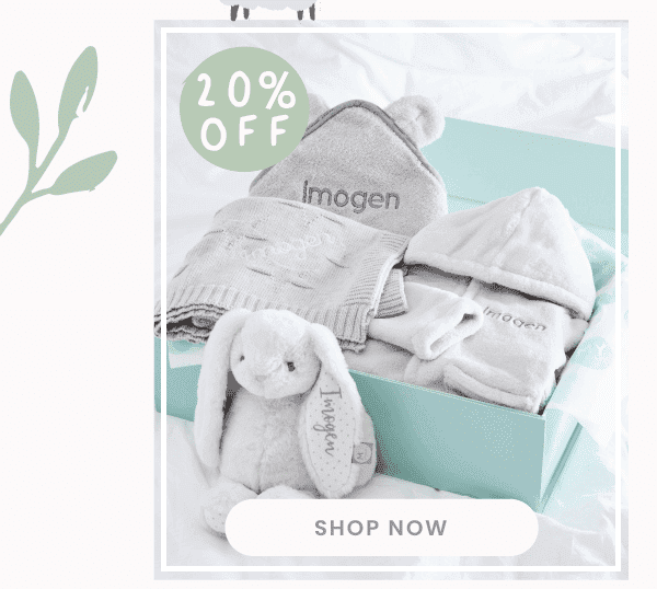 Personalised Grey Bedtime Essentials Gift Set