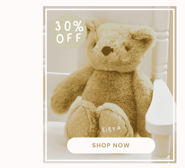 Personalised Classic Teddy Bear Plush Toy