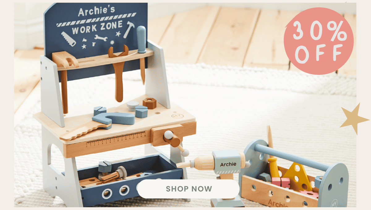 Personalised Ultimate Wooden Tool Gift Set