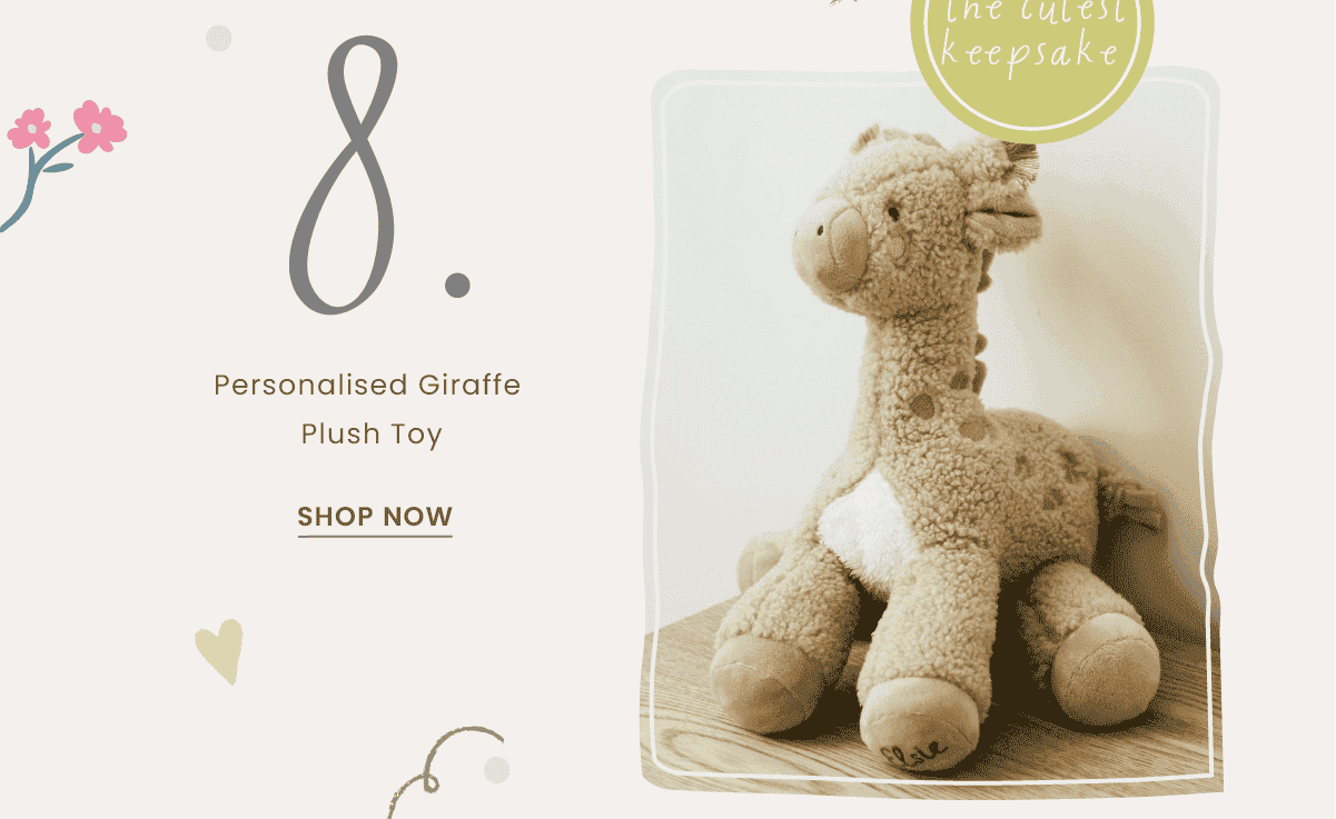 Personalised Giraffe Plush Toy