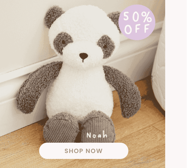 Personalised Panda Plush Toy