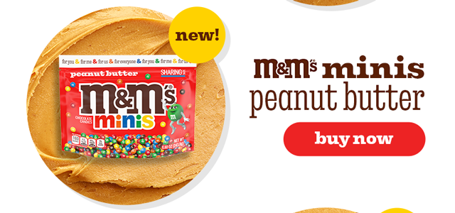 BUY M&M'S MINIS PEANUT BUTTER