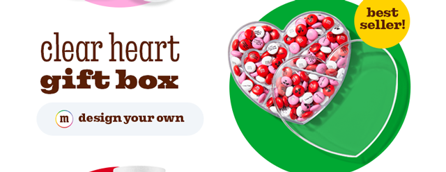 CLEAR HEART GIFT BOX