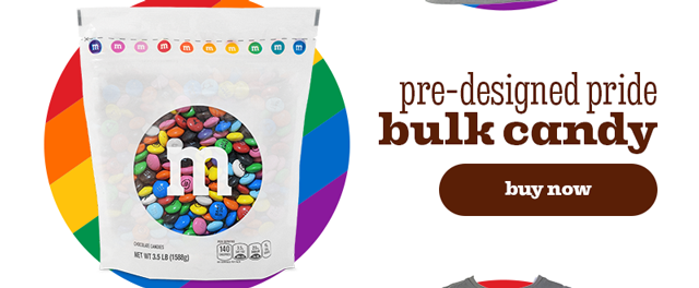 PRE-DESIGNED PRIDE BULK CANDY