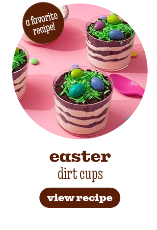 EASTER DIRT CUPS