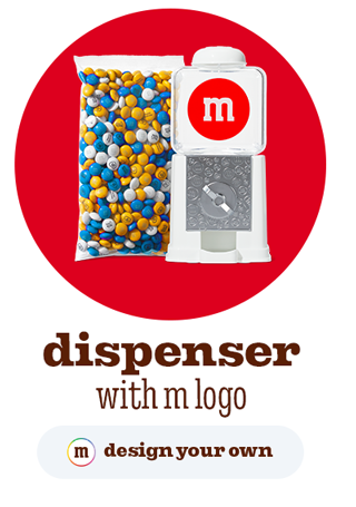 DISPENSER WITH M LOGO