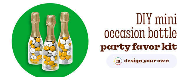 DIY MINI OCCASION BOTTLE PARTY FAVOR KIT