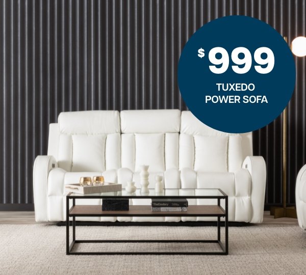 TUXEDO POWER SOFA 