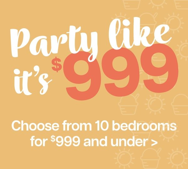 Party like it's \\$999 Lockup with pattern background