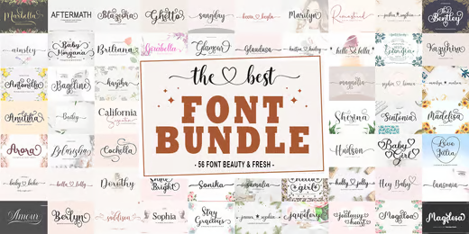 The Best Font Bundle