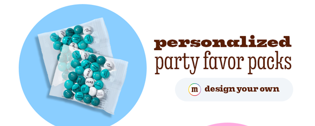 PERSONALIZED PARTY FAVOR PACKS