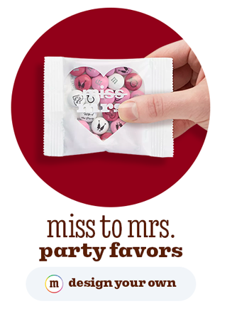 MISS TO MRS. PARTY FAVORS