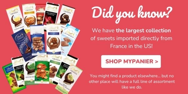 The largest online collection of sweets imported from France in the US! Shop French >