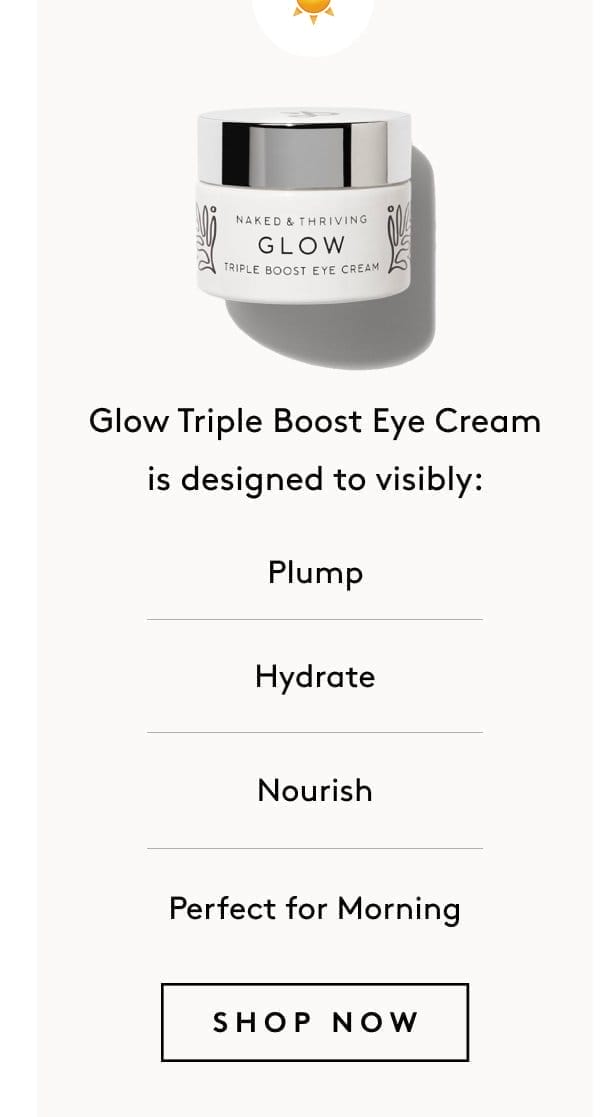 Glow Triple Boost Eye Cream