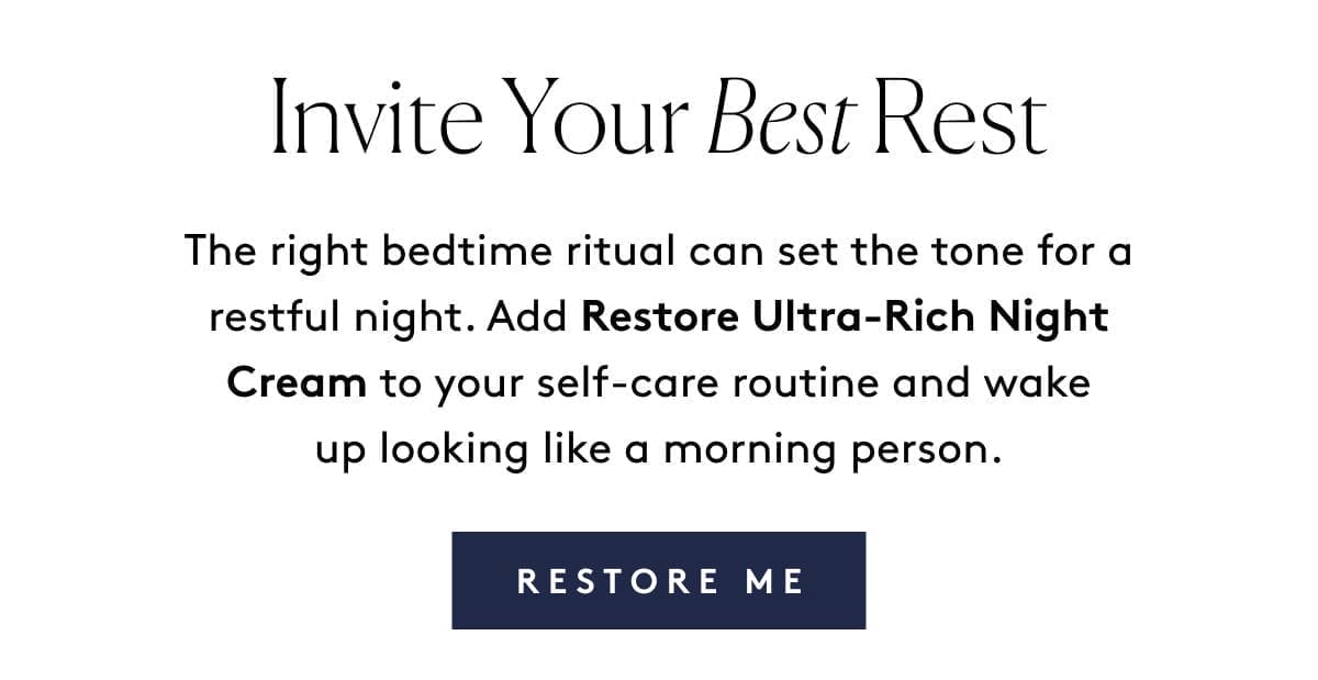 Invite Your Best Rest