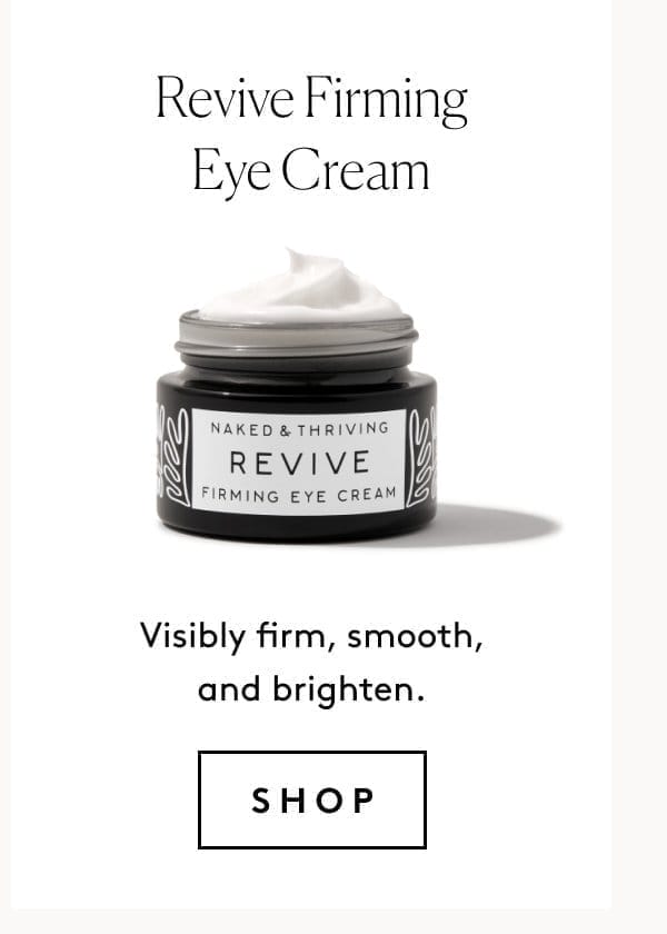 Revive Firming Eye Cream