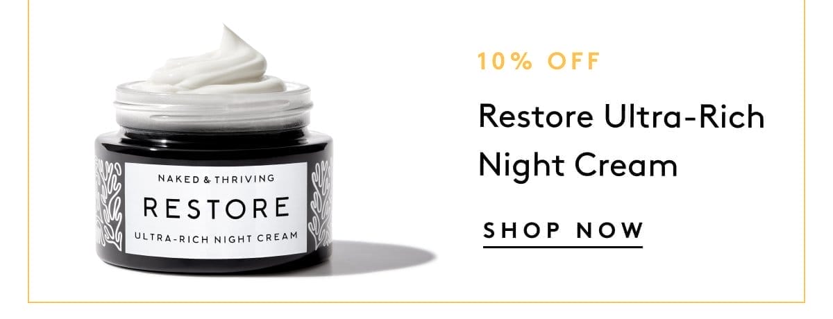 Restore Ultra-Rich Night Cream