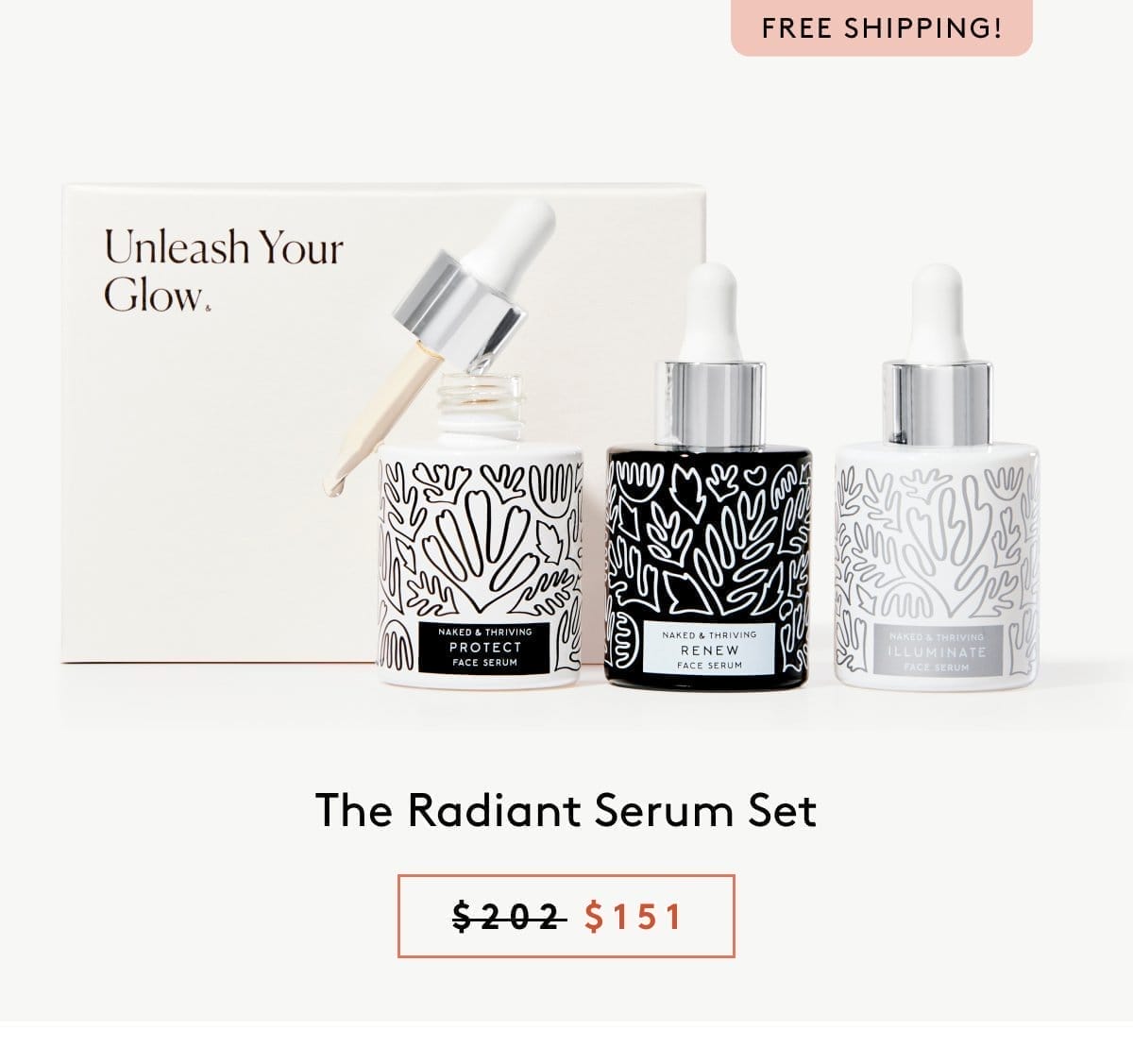 The Radiant Serum Set