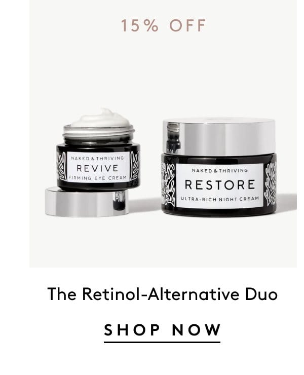 The Retinol-Alternative Duo
