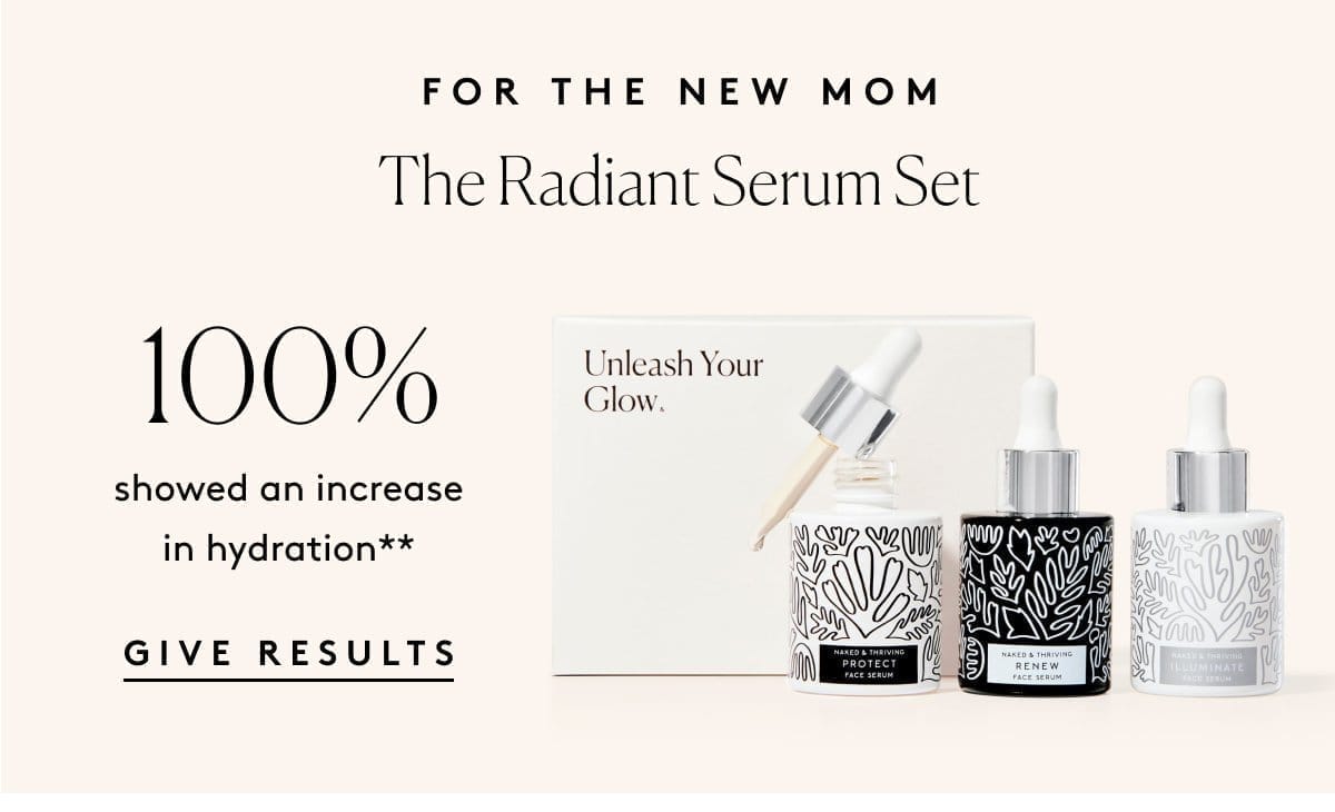 The Radiant Serum Set