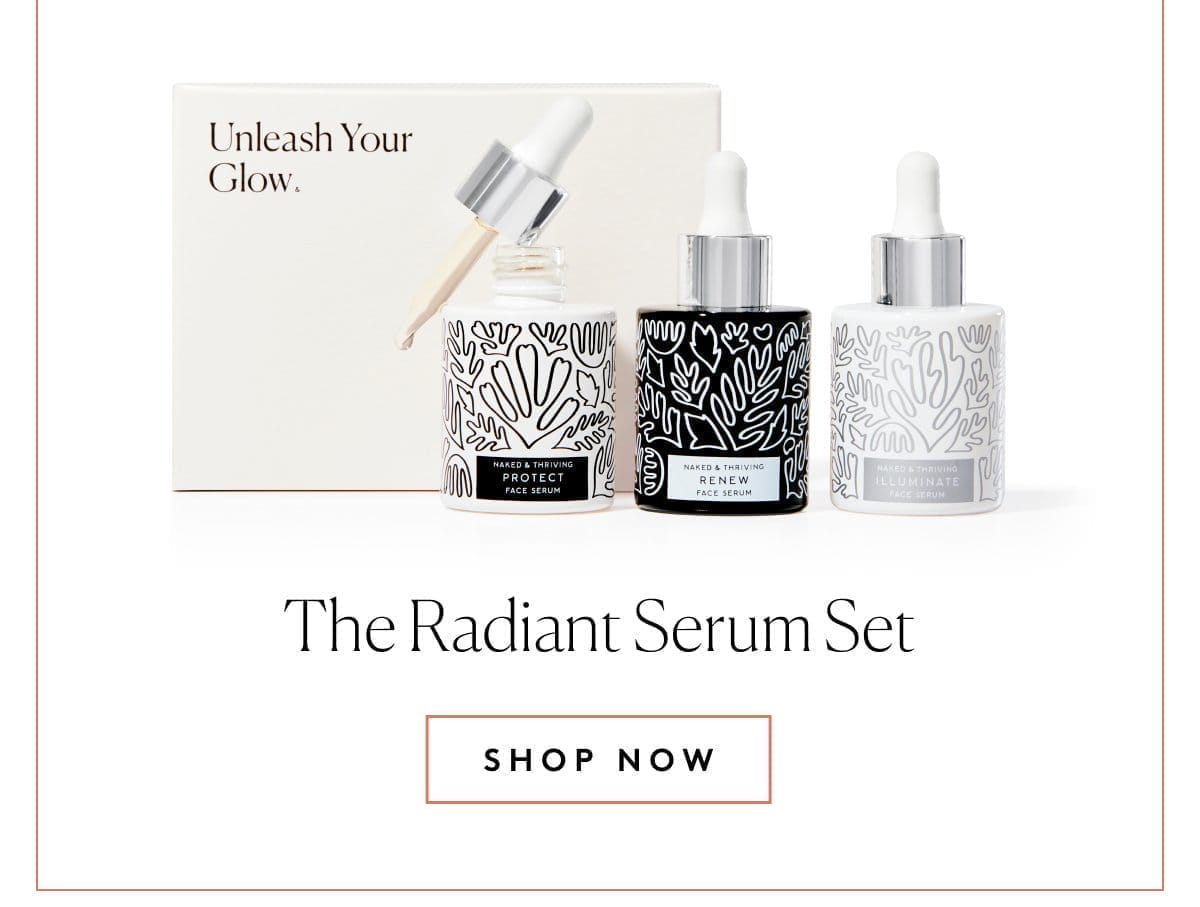 The Radiant Serum Set