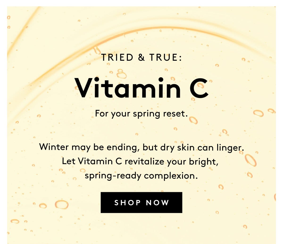 Tried & True: Vitamin C