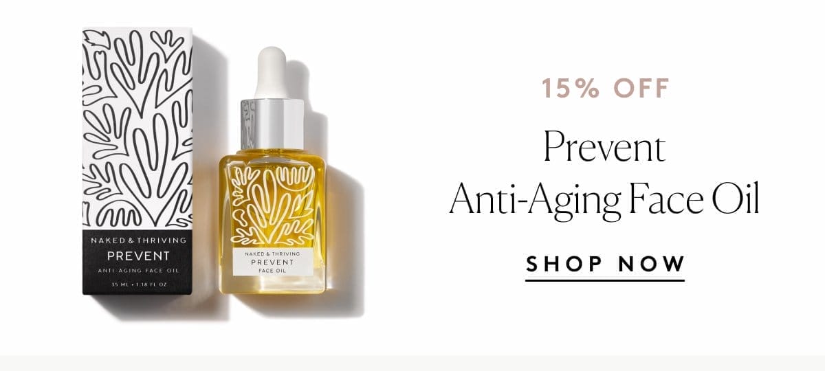 Prevent Anti-Aging Face Oil