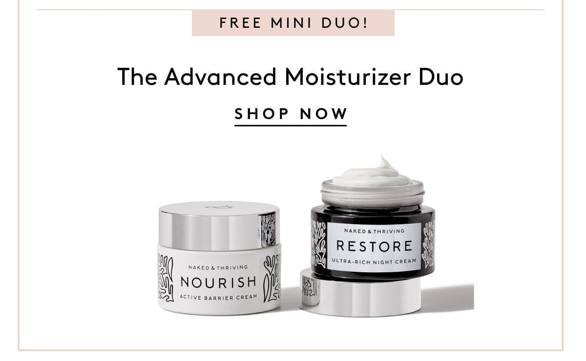 The Advanced Moisturizer Duo