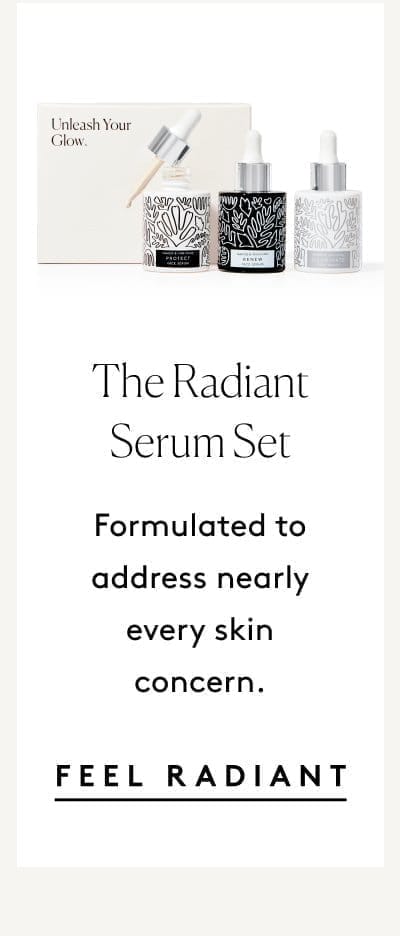 The Radiant Serum Set