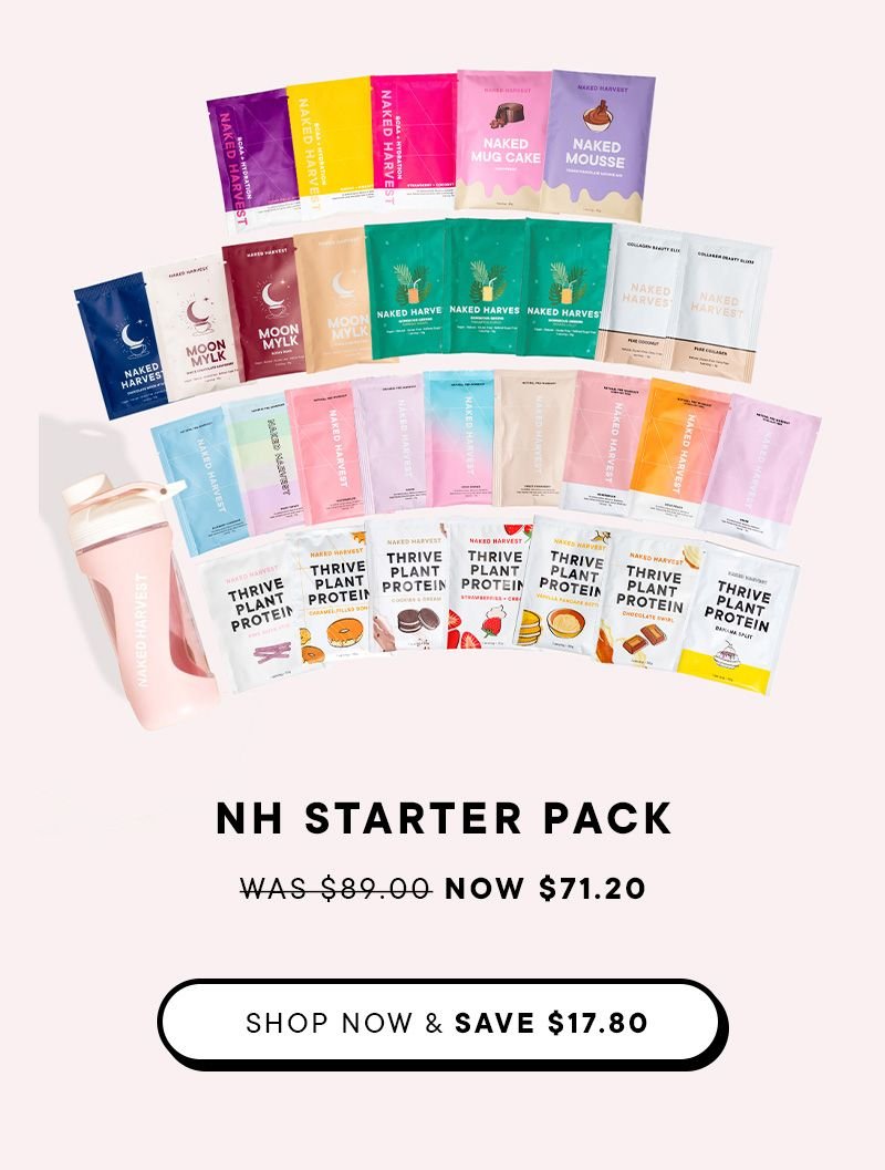 NH Starter Pack. Was \\$89. Now \\$71.20. Shop now and save \\$17.80