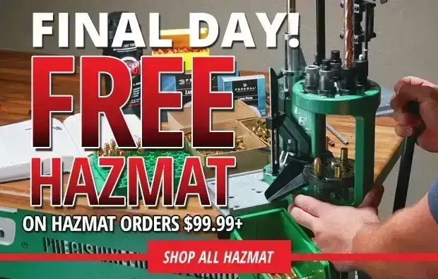 Final Day for Free Hazmat on Hazmat Orders \\$99.99+ • Restrictions Apply • Use Code FH240226