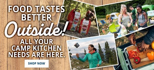 Food Tastes Better Outside • Outdoor Dining Gear Deals