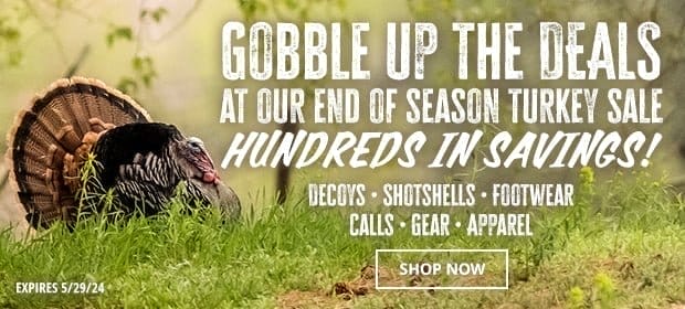 Gobble Up the Deals at Our End of Season Turkey Sale with Hundreds in Savings!