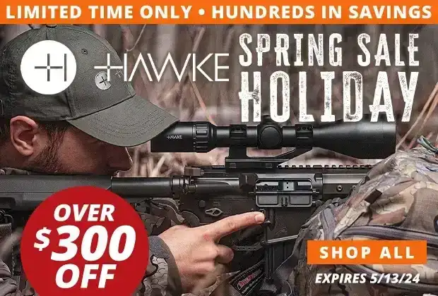 Hawke Spring Sale Holiday with Over \\$300 Off!