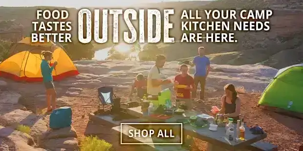 Food Tastes Better Outside • Camp Kitchen Deals Here