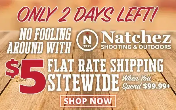 Only 2 Days Left for \\$5 Flat Rate Shipping Sitewide When You Spend \\$99.99+ • Use Code FR240401 • Restrictions Apply
