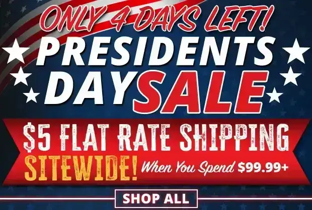 \\$5 Flat Rate Shipping Site-Wide When You Spend \\$99.99+ • Use Code FR240215 • Restrictions Apply