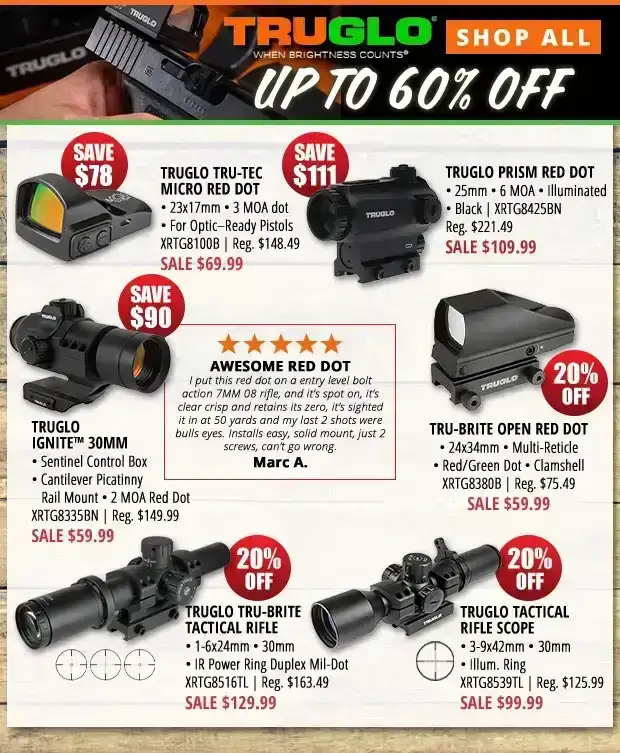 Up to 60% Off TruGlo