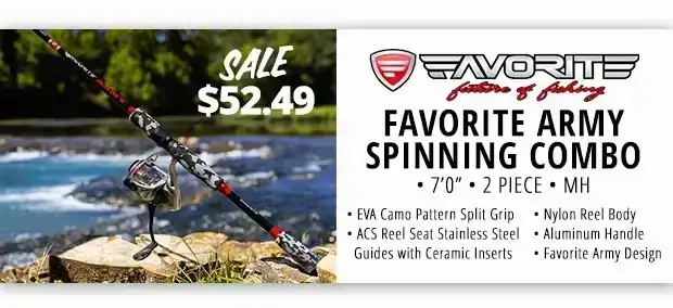 Favorite Army Spinning Combo Sale \\$52.49