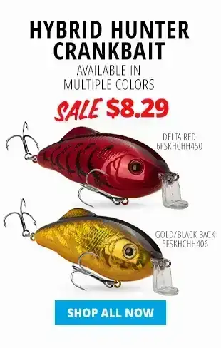 Strike King Hybrid Hunter Crankbait • Multiple Colors