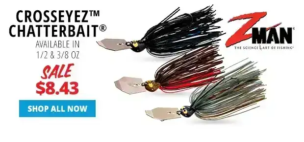 Shop All ZMan CrossEyeZ Chatterbaits