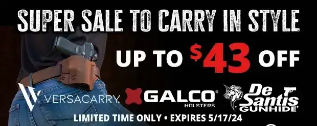 Super Sale to Carry in Style Up to \\$43 Off!