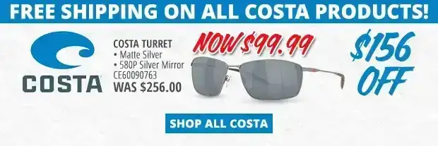 Up to \\$156 Off Costa with Free Shipping on All Costa Products No Promo Code Needed