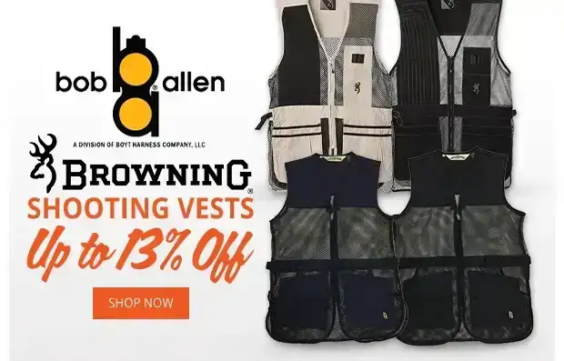 Up to 13% Off Bob Allen & Browning Shooting Vests