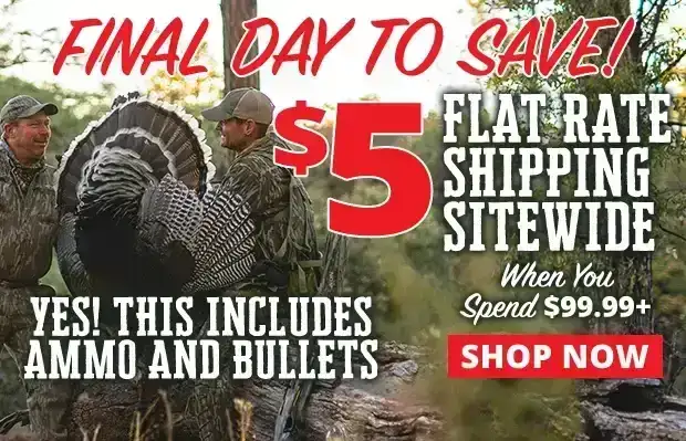 Final Day for \\$5 Flat Rate Shipping Sitewide When You Spend \\$99.99+ • Restrictions Apply • Use Code FR240422