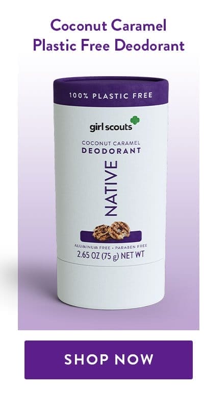 Coconut Caramel Plastic Free Deodorant | SHOP NOW